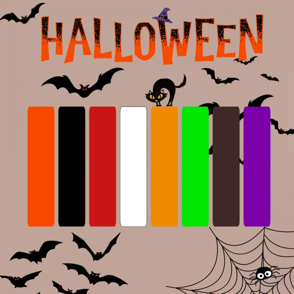 Halloween Textilfolien Bundle